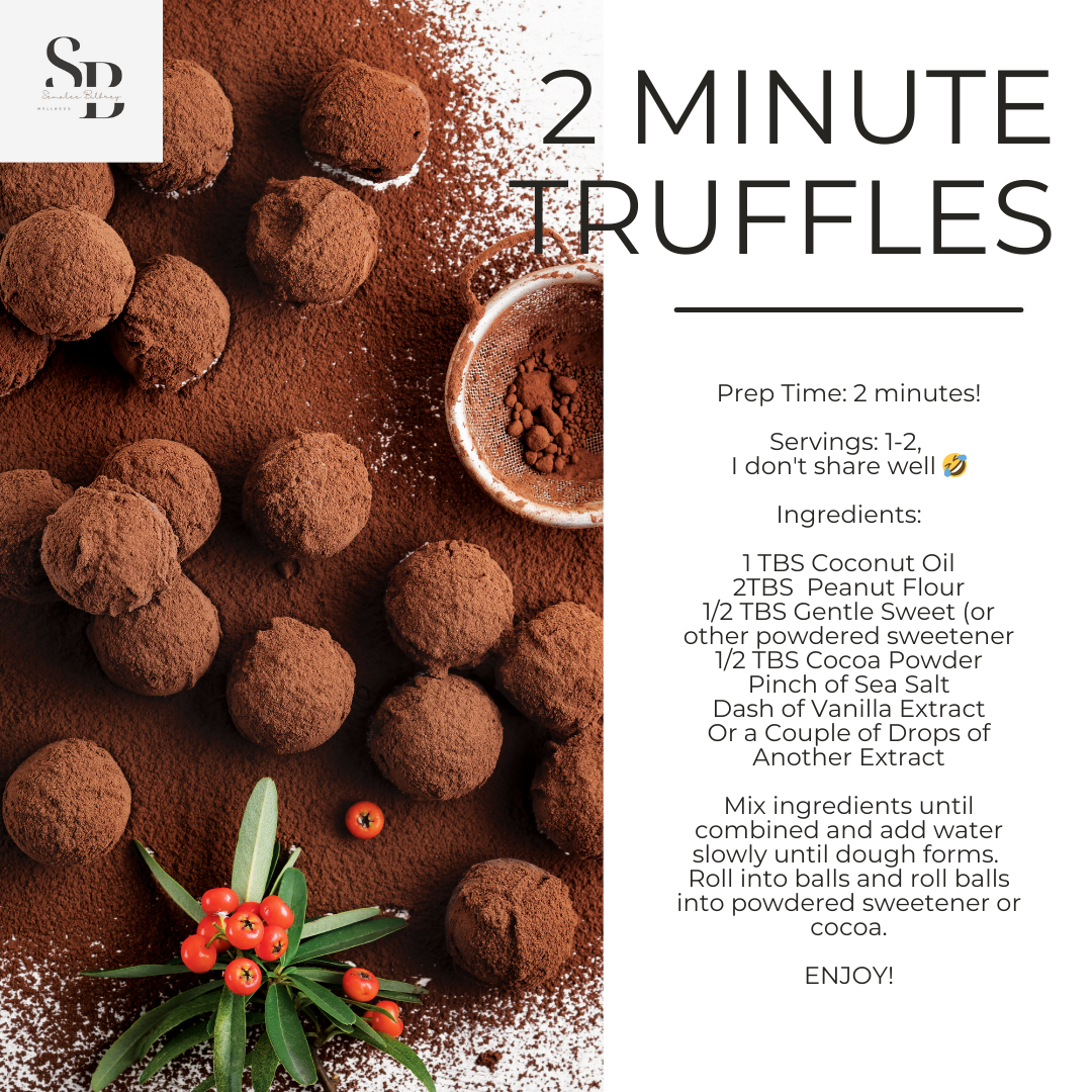 2 Minute Truffle Recipe